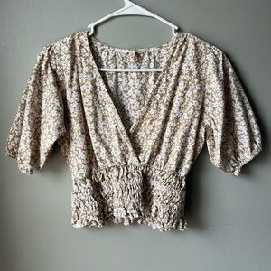 Sim and Sam Floral Blouse - Size‎ S